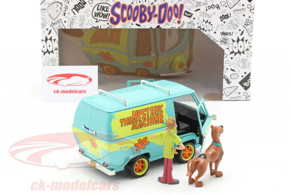 Jadatoys 1:24 Van Mystery Machine with figures Shaggy