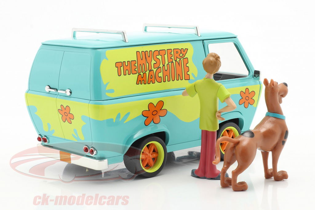 Jadatoys 1:24 Van Mystery Machine with figures Shaggy