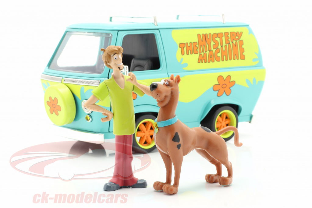 ミニカー 1:24 SCOOBY-DOO ! MYSTERY MACHINE Jada Toys Scooby-Doo Mystery Machine 1:24 Scale Diecast