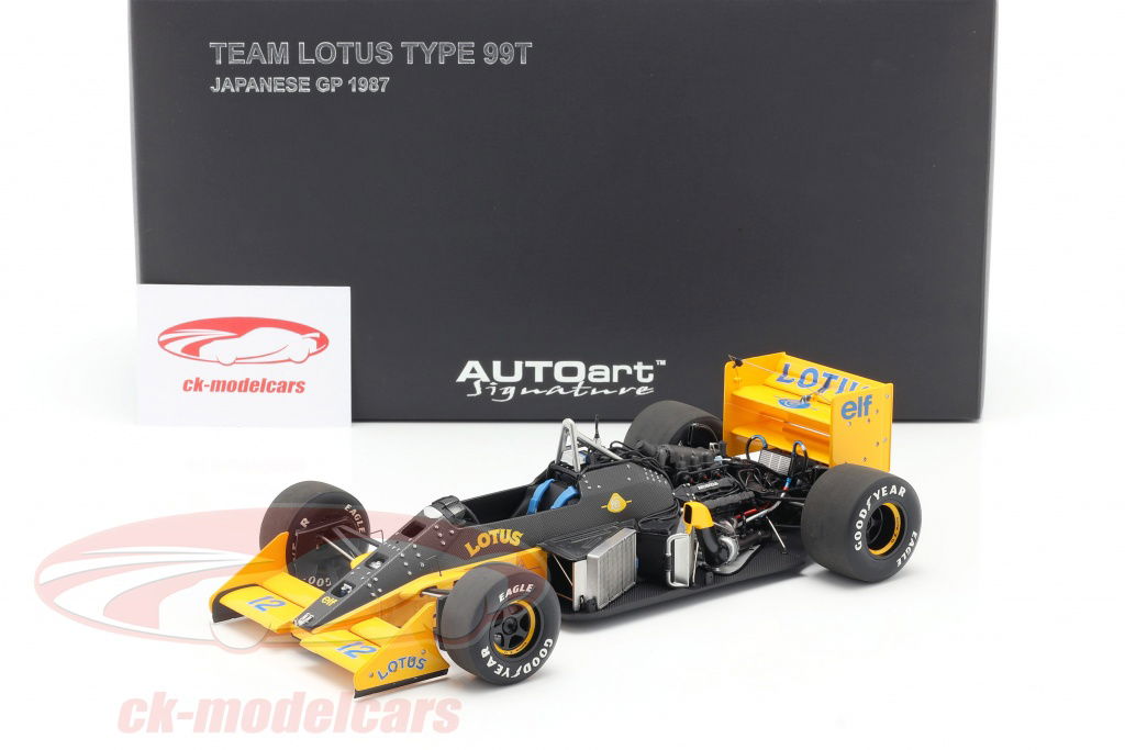 Rêve Collection Lotus 99T Japanese GP Lotus 99T Japan GP 1987 - Dream Collection 1/43 | eBay