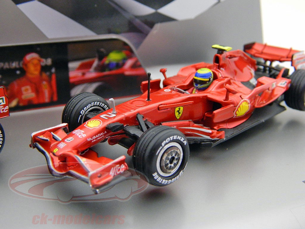 Hot Wheels 1/43 F1 K.ライコネン F2008 Ferrari F1 F2008
