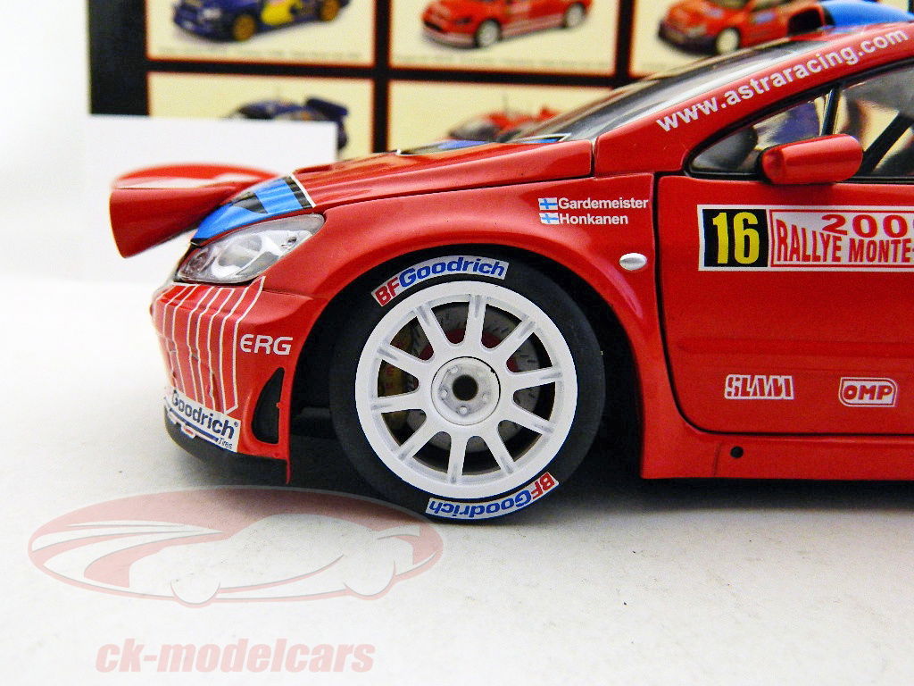 SUNSTAR - カスタム品 1/18 SUNSTAR プジョー 307 WRC 2006 ピレリ Sun Star Models 1:18 Peugeot 307 WRC #16 Gardemeister
