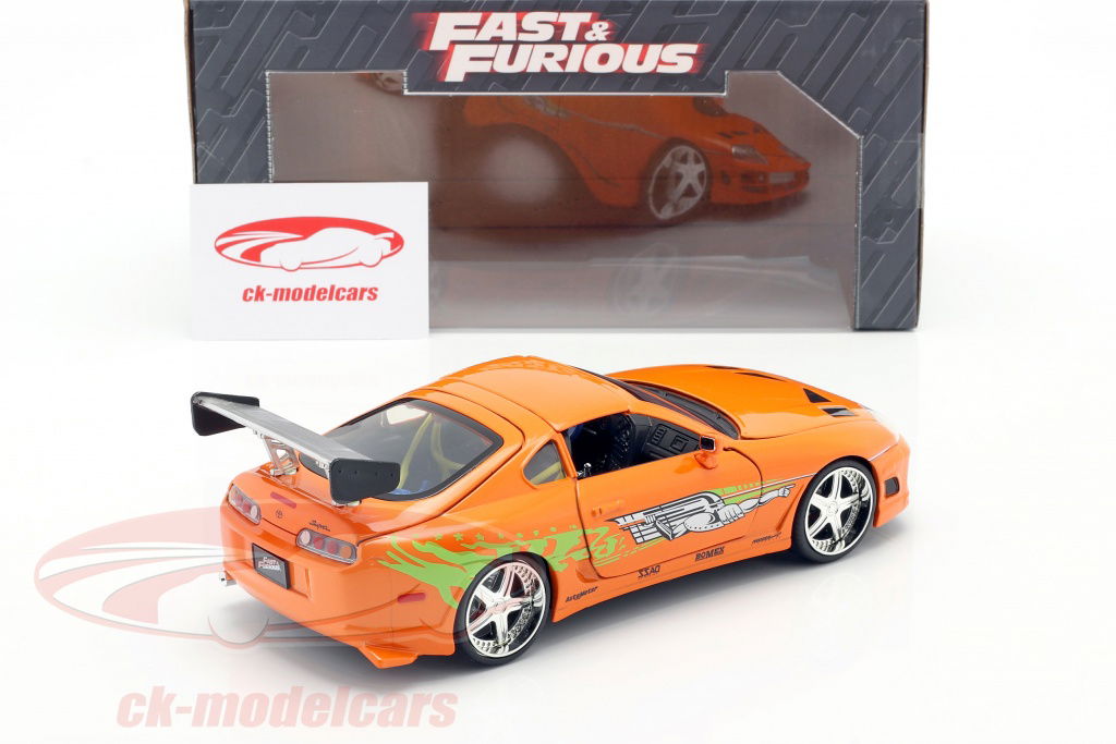 Jadatoys 1:24 Brian's Toyota Supra Movie Fast & Furious 7