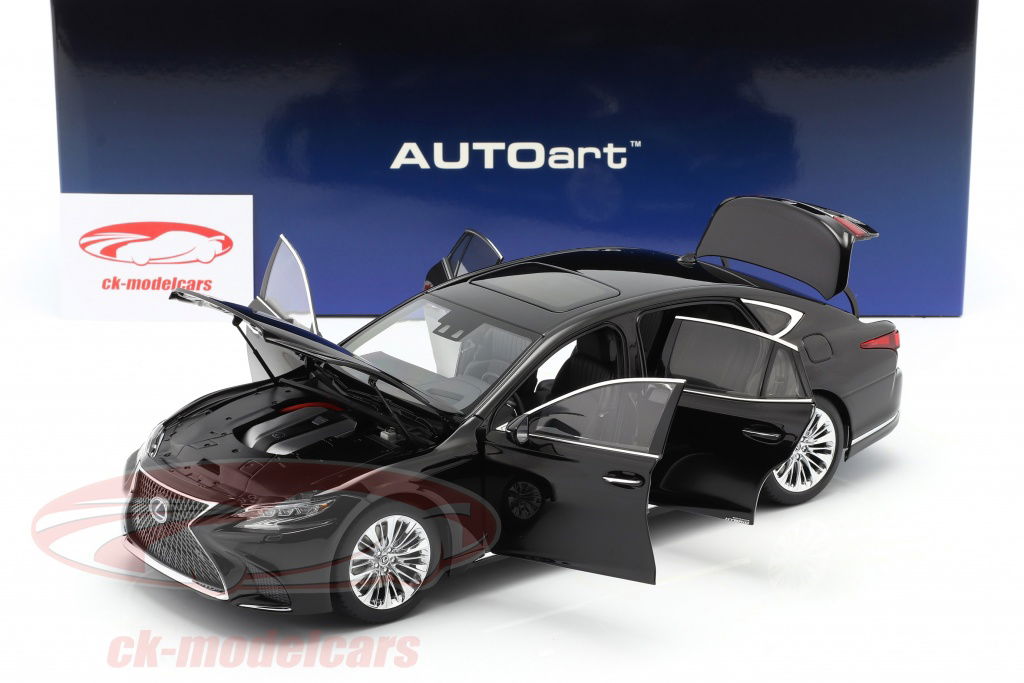 AUTOart Lexus LS500h 1:18 ブラック AUTOart 1/18 レクサス LS500h （ブラック ※インテリア・カラー