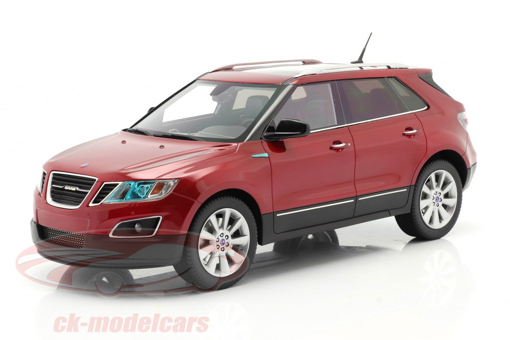dna-collectibles-1-18-saab-9-4x-annee-de-construction-2011-rouge-dna000032/