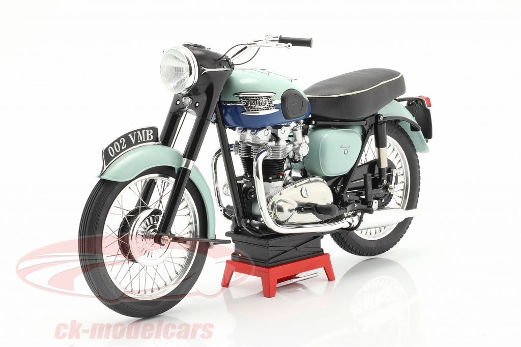 Vintage Motor Brands 1:6 Triumph Bonneville T120 Blue Tank