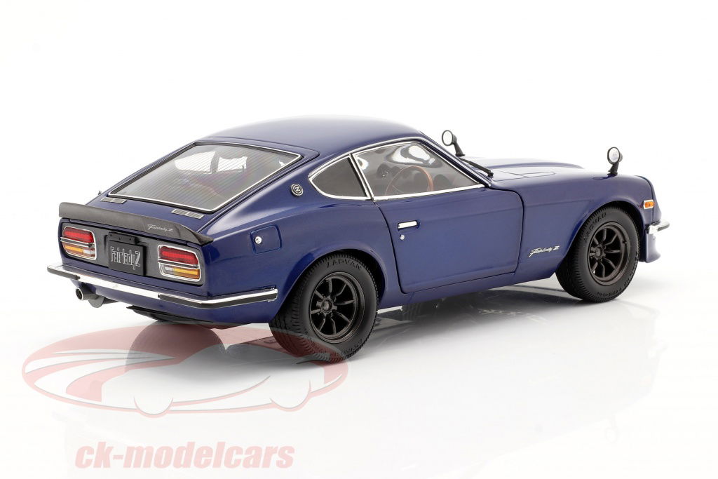 Kyosho 1:18 Nissan Fairlady Z (S30) year 1970 blue metallic