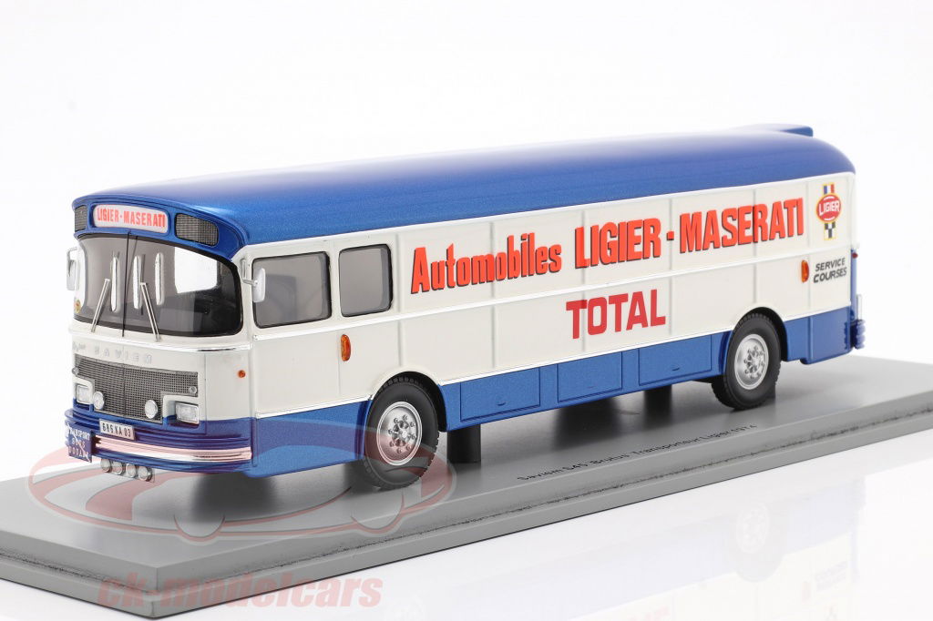 spark-1-43-saviem-transporter-1974-formule-1-team-ligier-bleu-blanc-s2698/