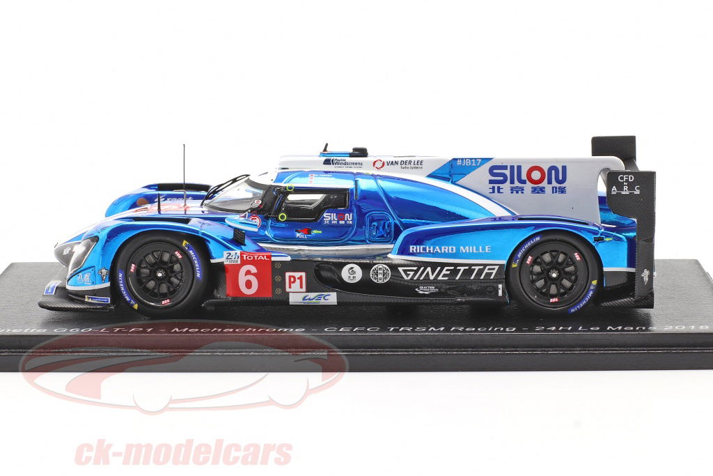 Spark 1:43 Ginetta G60-LT-P1 #6 24h LeMans 2018 Robertson