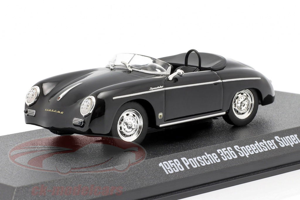 greenlight-1-43-porsche-356-speedster-super-open-top-anno-di-costruzione-1958-nero-86539/