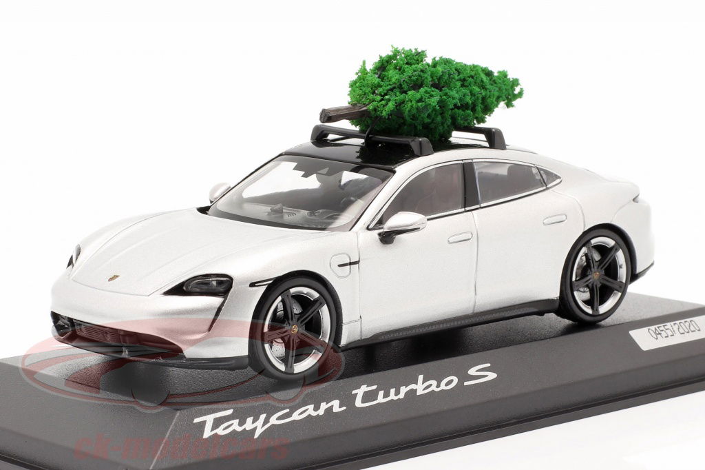 minichamps-1-43-porsche-taycan-turbo-s-dolomita-prata-com-arvore-de-natal-wap0207800mchr/
