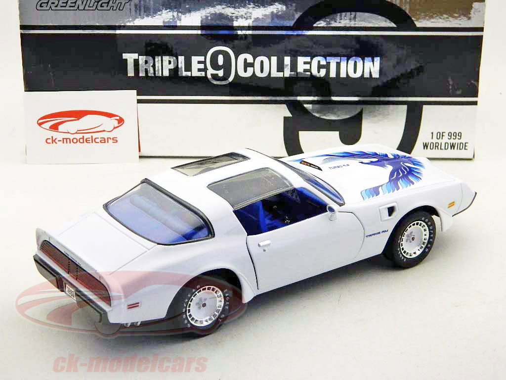 Greenlight 1:18 Pontiac TransAm Turbo 4.9 1980 white with