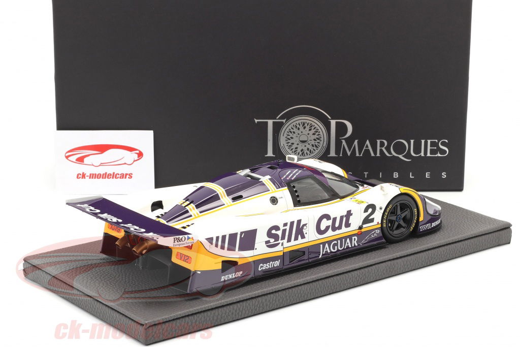 1/18 ジャガー XJ-R9 Silk Cut LM #2　ルマン 1988 TopMarques 1:18 Jaguar XJR-9 LM #2 Winner 24h LeMans 1988