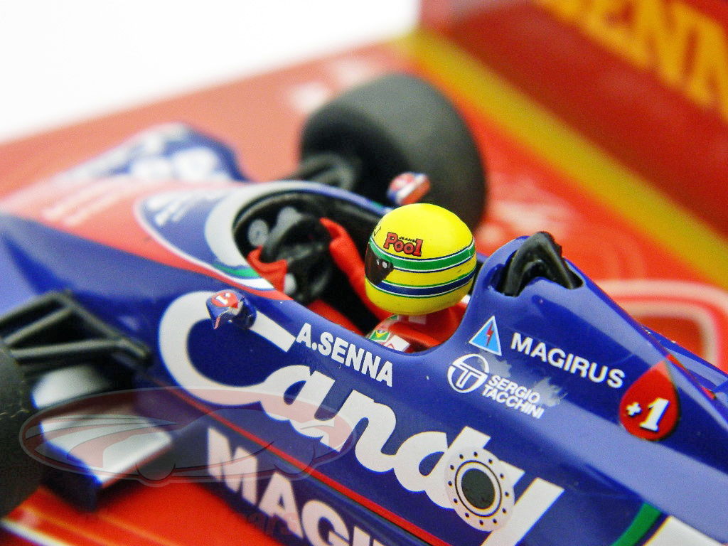 Minichamps 1:43 Ayrton Senna Toleman Hart TG183B Silverstone