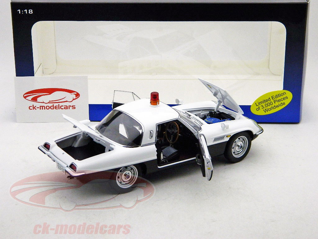 AUTOart 1:18 Mazda Cosmo Sport japanese Police 75935 model