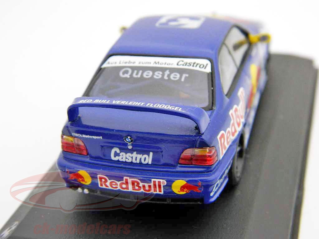 BMW M3 Red Bull ミニカー 1/43 Minichamps 1:43 BMW M3 E36 Red Bull #3 Dieter Quester ÖTM