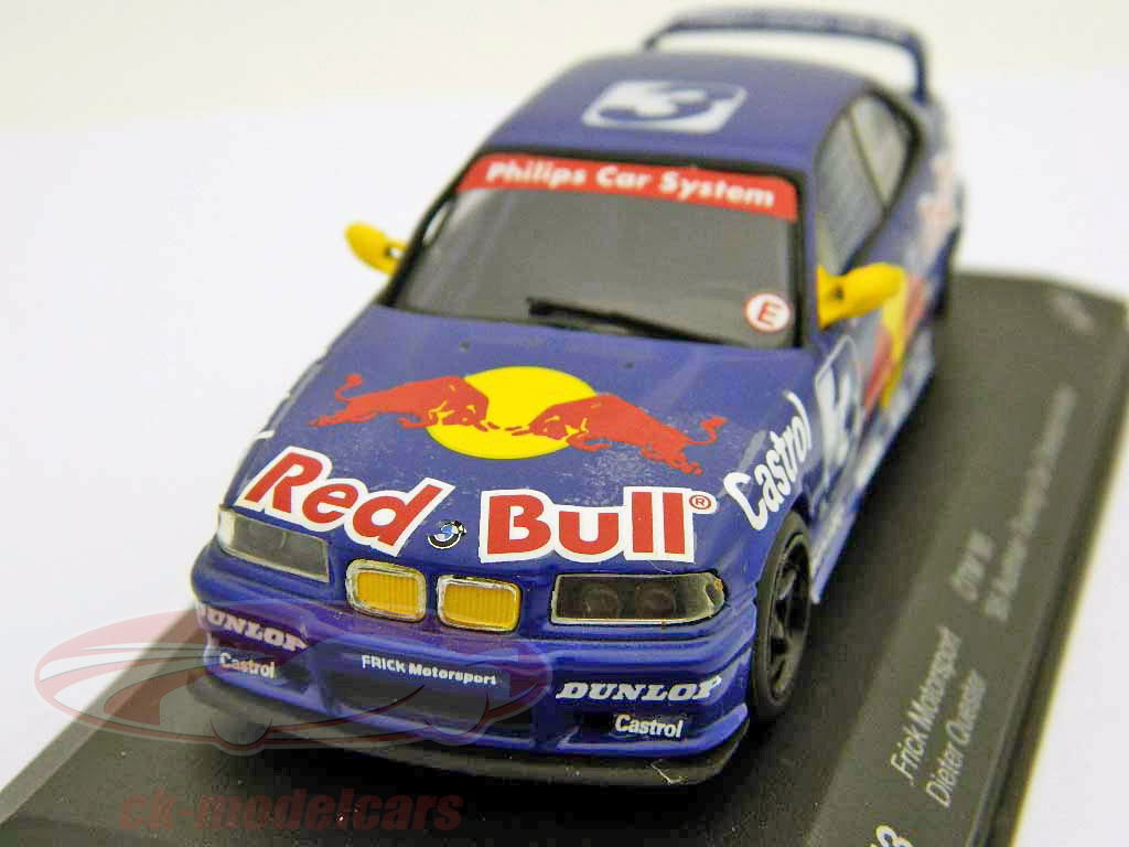 BMW M3 Red Bull ミニカー 1/43 Minichamps 1:43 BMW M3 E36 Red Bull #3 Dieter Quester ÖTM