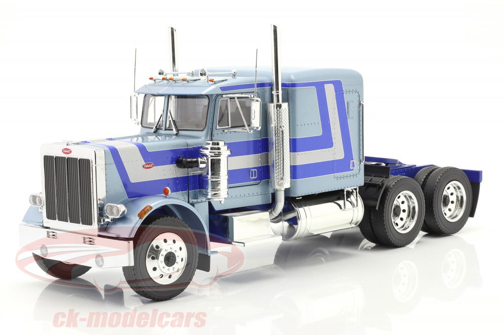 road-kings-1-18-peterbilt-359-bull-nose-camion-1967-azul-claro-metalico-rk180084/