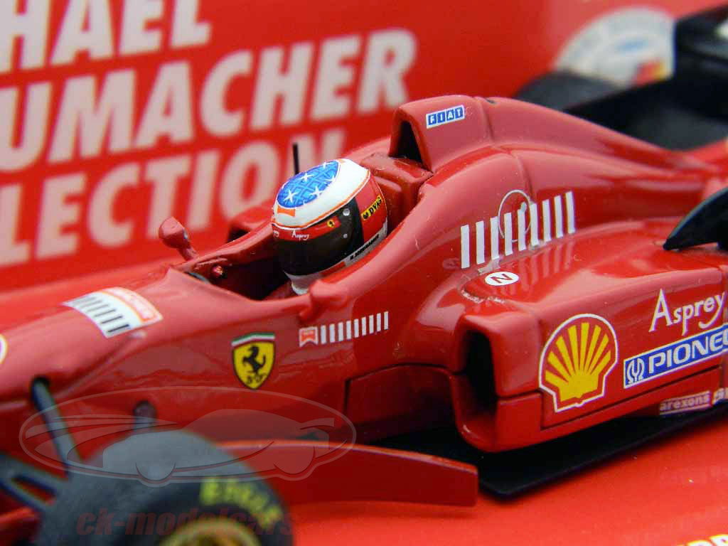 Minichamps 1:43 フェラーリGPスペインフォーミュラ1 1996 とM