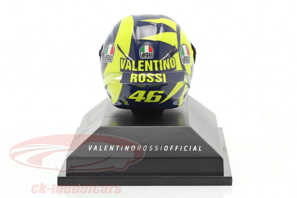 Minichamps 1:8 Valentino Rossi MotoGP 2018 AGV ヘルメット