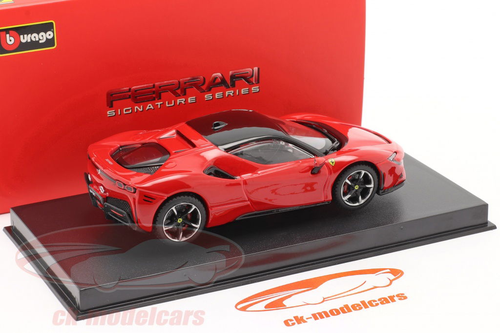 Bburago 1:43 Ferrari SF90 Stradale 建設年 2019 赤 Signature