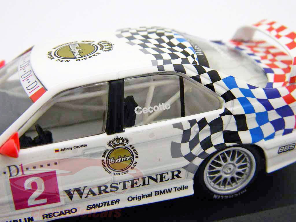 Minichamps 1:43 J. Cecotto BMW 318 is/4 #2 ADAC TW-Cup 1994
