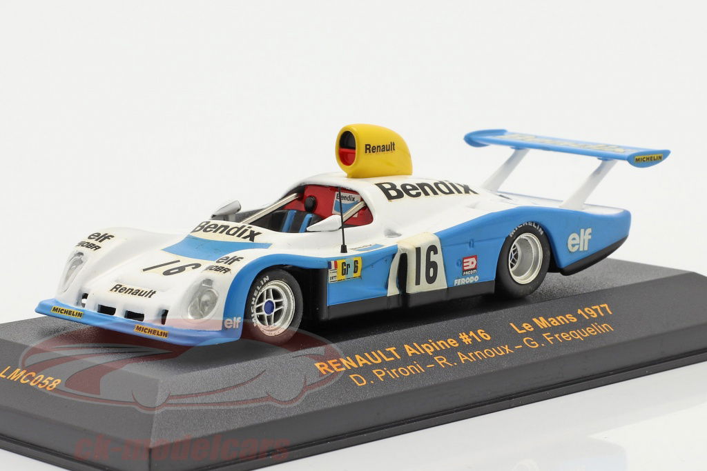 ixo-1-43-renault-alpine-no16-lemans-1977-pironi-arnoux-frequelin-lmc058/