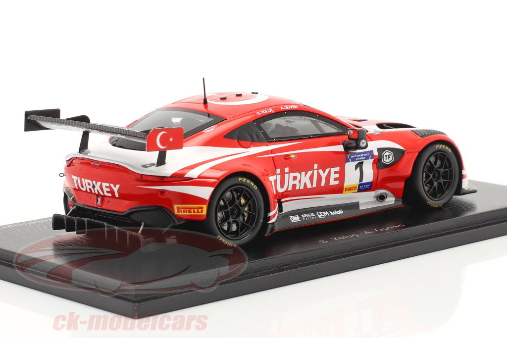 【Spark】Aston Martin Vantage GT3 2019 Spark 1:43 Aston Martin Vantage GT3 #1 GT Cup Vallelunga