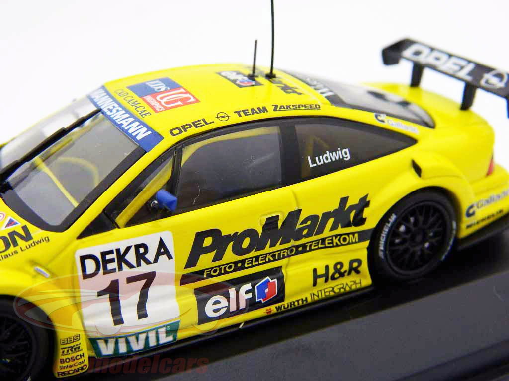 【MINICHAMPS】OPEL CALIBRA V6 ミニカー 1/43 Minichamps Opel Calibra V6 1996 DTM Team Zakspeed K