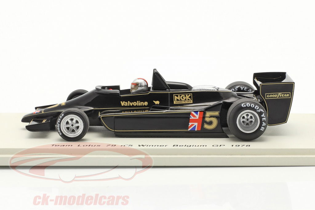 ケースヒビ 1/43 ロータス 79 M.アンドレッティ 1978 ベルギーGP ケースヒビ 1/43 ロータス 79 M.アンドレッティ 1978 ベルギーGP