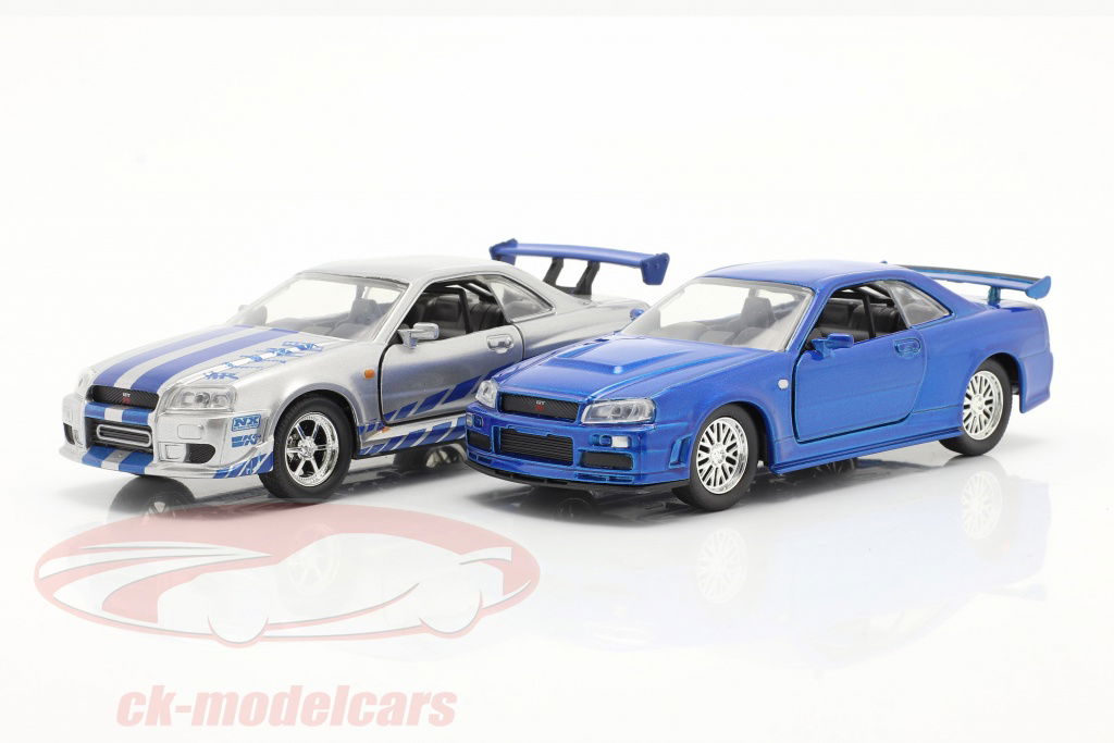 jadatoys-1-32-2-car-set-brians-nissan-skyline-gt-r-fast-furious-253204004/
