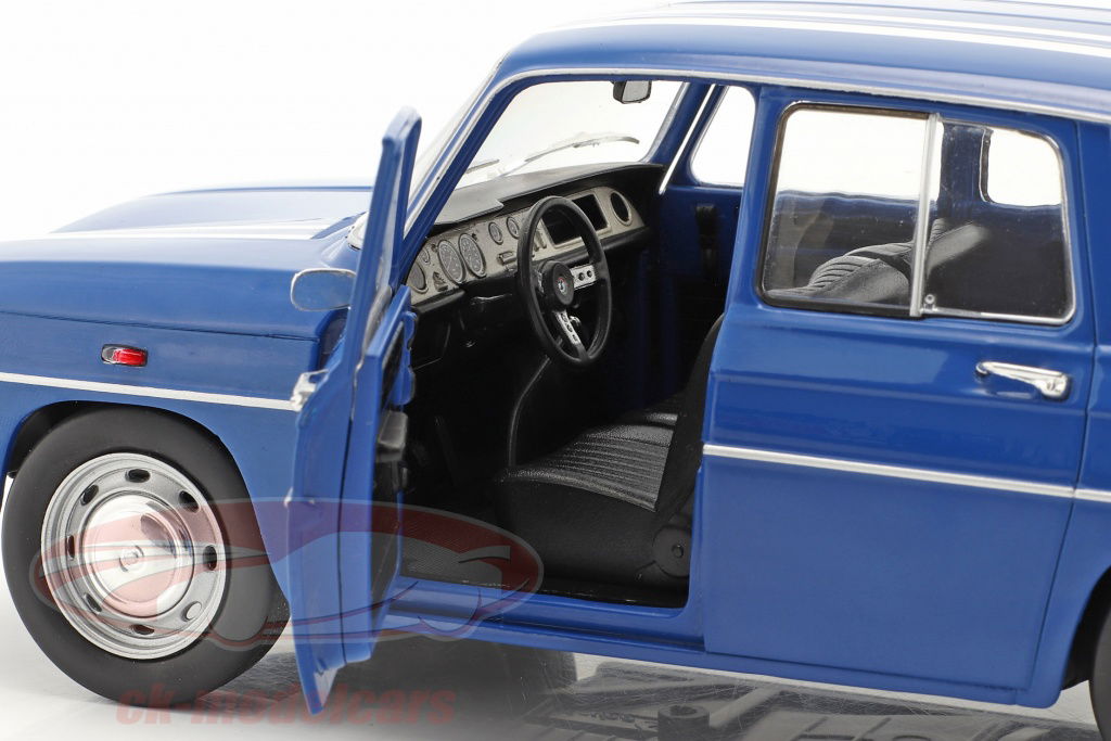 ミニカー Dalia Solido NO.8 SEAT 1500 NO.9 RENAULT Solido 1:18 Renault 8 Gordini 1300 year 1967 blue S1803604