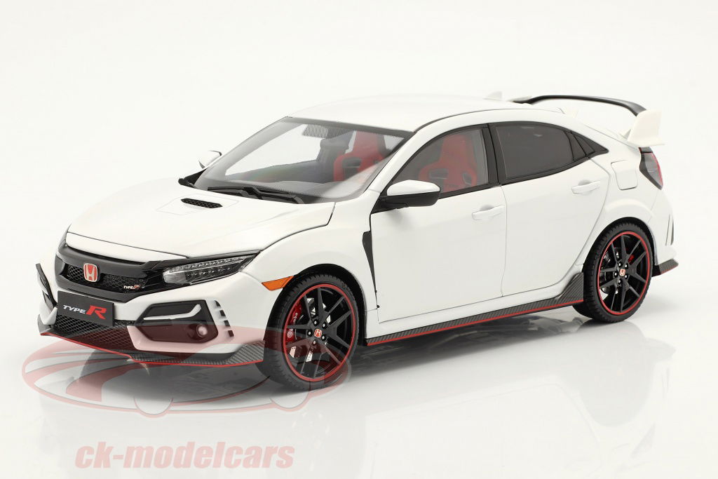 lcd-models-1-18-honda-civic-type-r-bygger-2020-hvid-lcd18005b-wh/