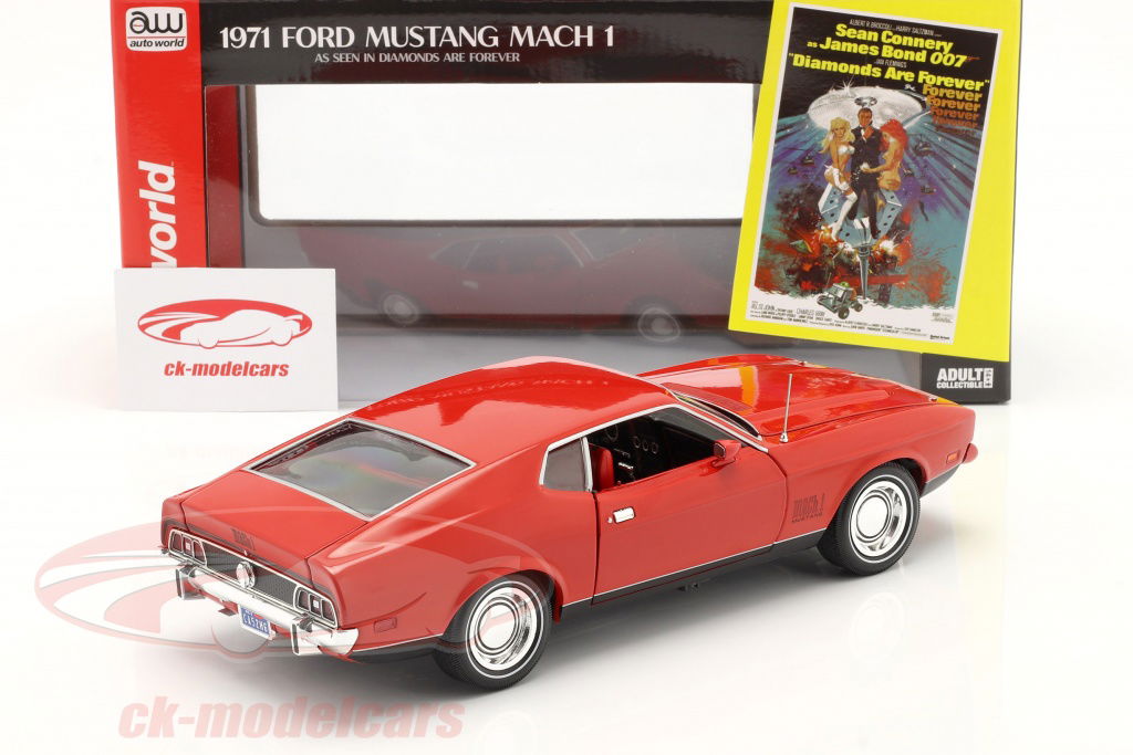 1971 FORD MUSTANG Mach 1 ミニカー1/18 箱無し 1970 FORD MUSTANG MACH 1 ORANGE NEW IN BOX NIB | eBay