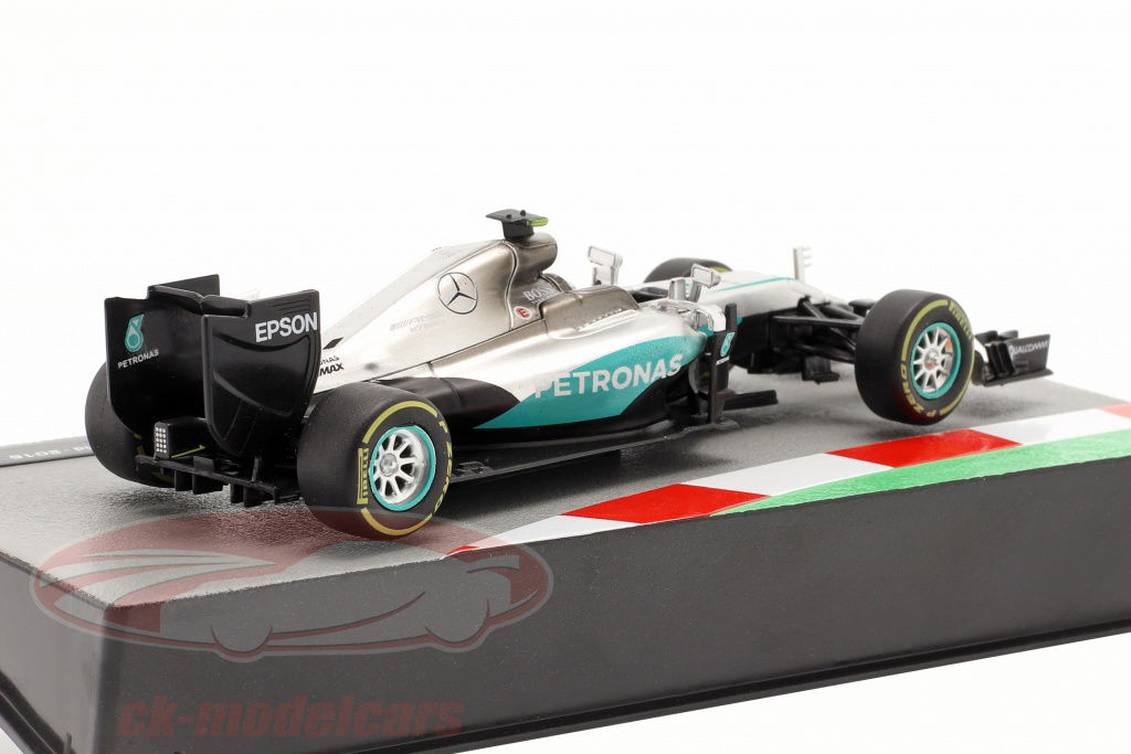 Mercedes F1 W07 Hybrid 2016 ミニカー Amazon.com: - Formula 1 car 1/24 Compatible with Mercedes F1