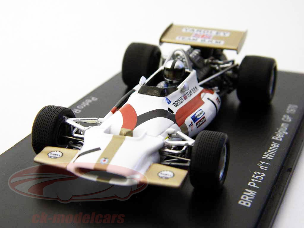 ミニカー　1/18 BRM P ベルギーGP 1970 優勝車 #1 Pedro Rodriguez [TM18-284C] 予約】2024年発売予定BRM - F1 P153 N 1 BELGIUM GP 1970 PEDRO