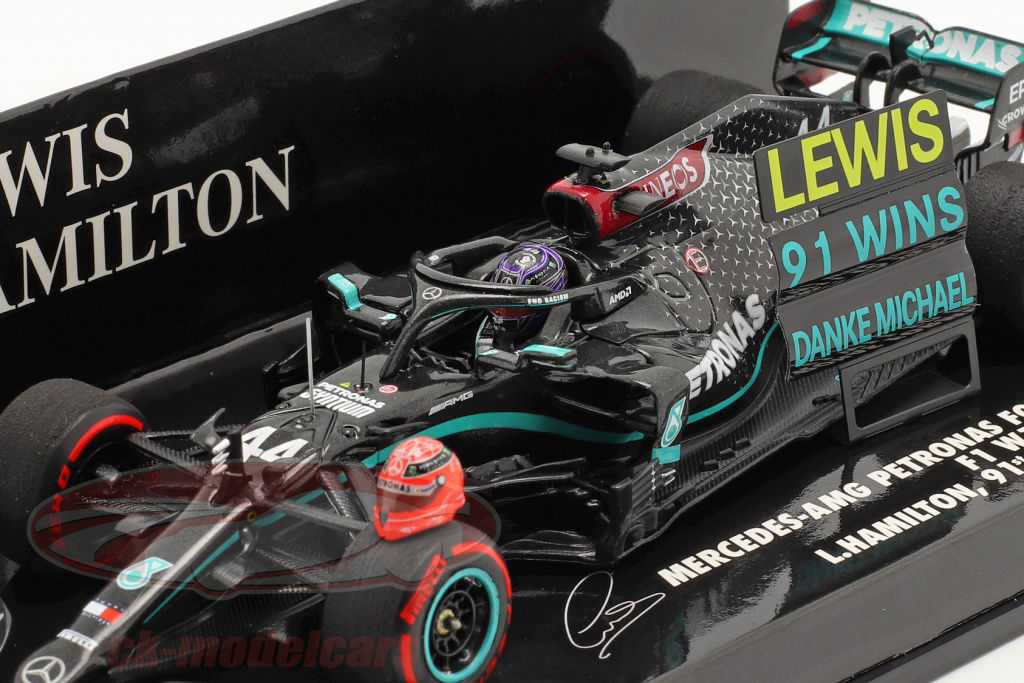 ミニチャンプス 1/43 メルセデス W11 2020 ハミルトン ベンツ特注品 2020 7x World Champion Mercedes F1 W11 #44 Lewis Hamilton