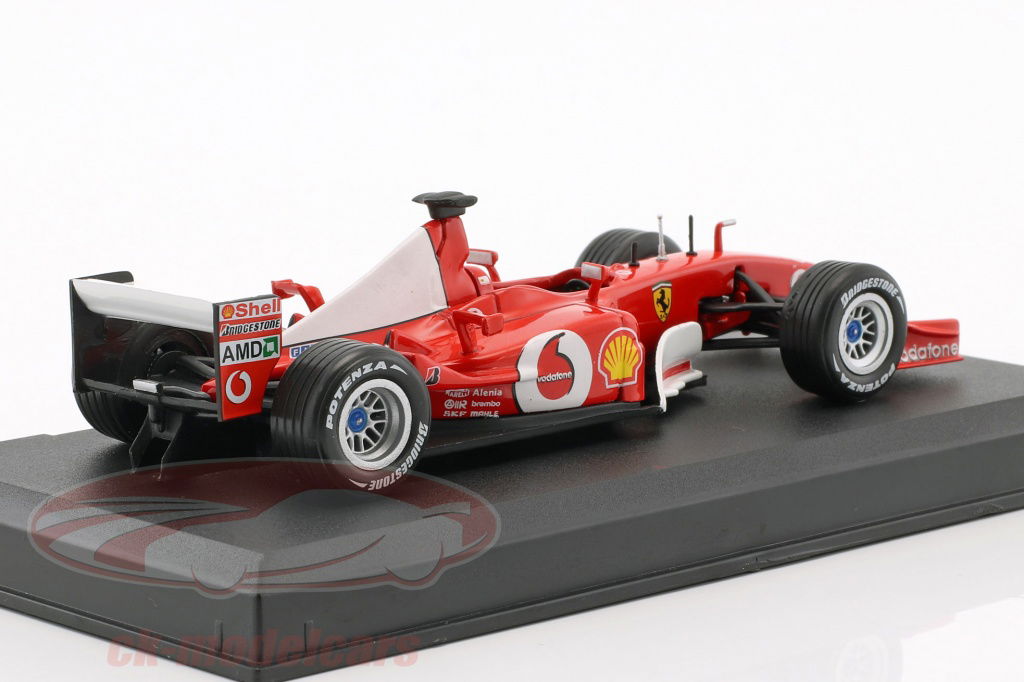 FERRARI F2002 2002年モデル ミニカー Hot Wheels Ferrari F-2002 1:18 F1 Michael Schumacher