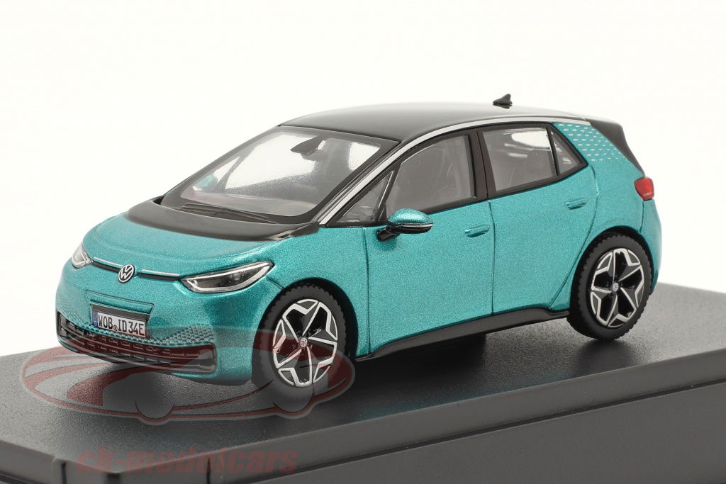 Norev 1:43 Volkswagen VW ID.3 建設年 2020 makena ターコイズ