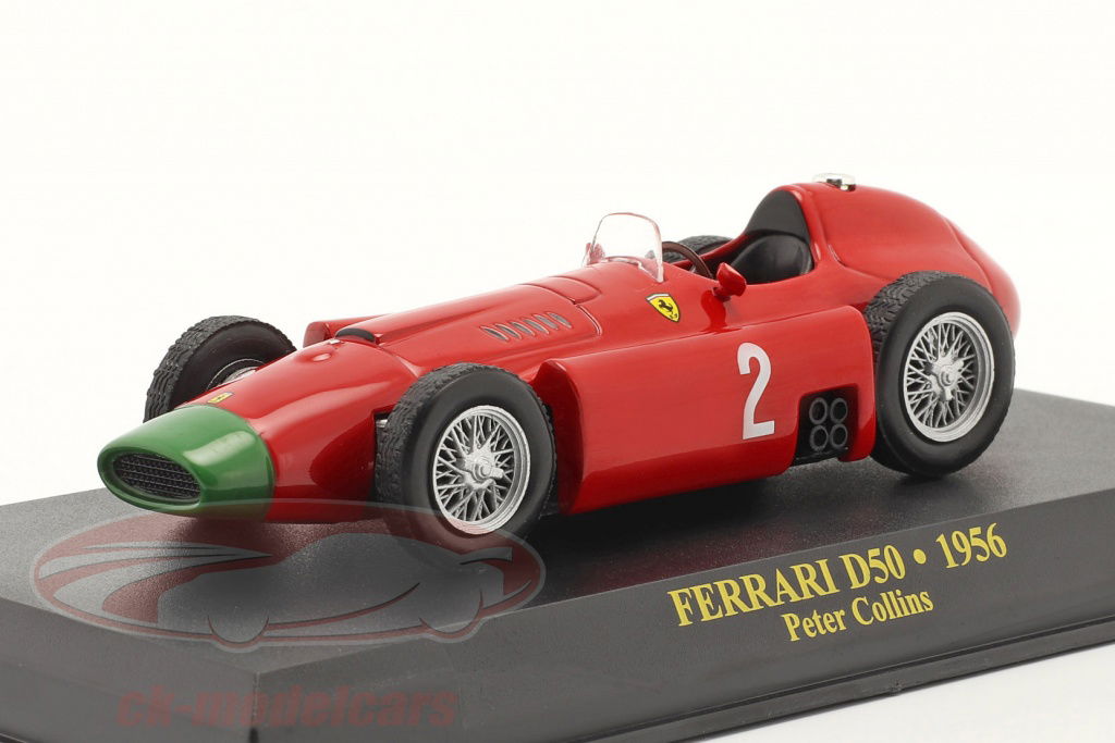 ミニカー　1/43 フェラーリ ランチャ D50 1956 フランスGP ウィナー No.14 P.コリンズ 「GP REPLICASシリーズ」 [GRP43031D] Ferrari Lancia D50 - GP Replicas