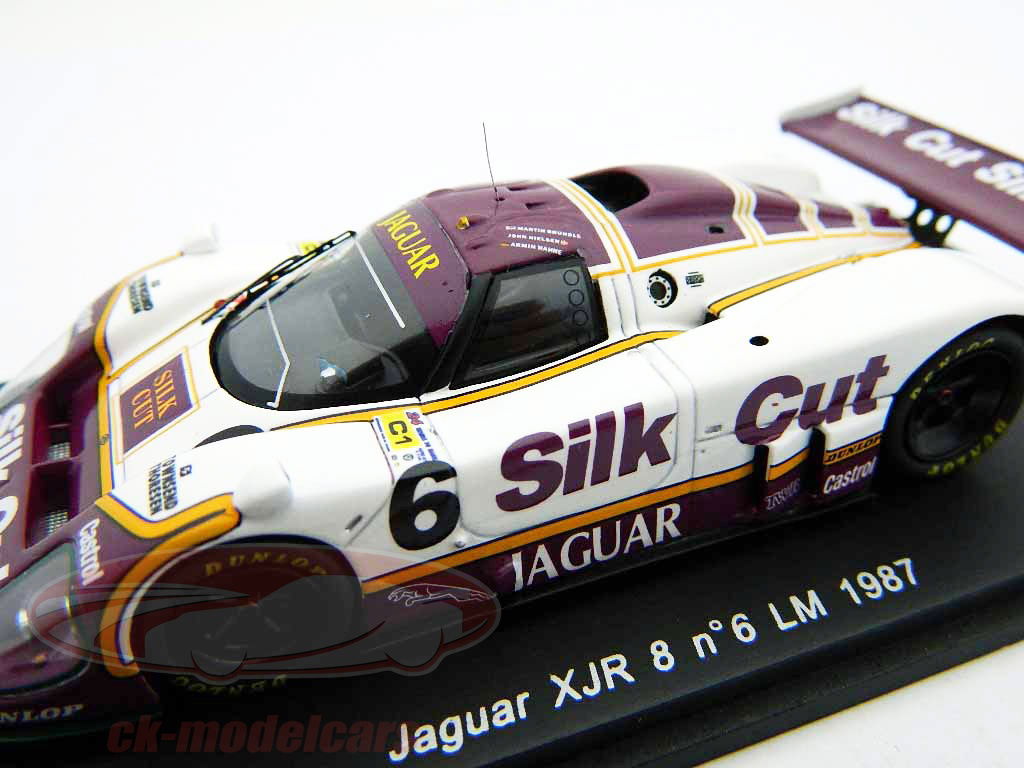 Spark 1:43 Jaguar XJR 8 #6 24h LeMans 1987 Nielsen / Brundle
