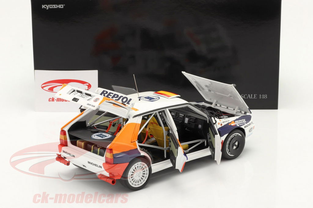 Kyosho 1:18 Lancia Delta HF Integrale #1 Rallye Monte Carlo