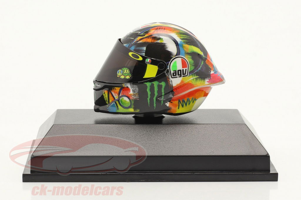 PMA ミニチャンプス 1/8 ロッシ ヘルメット ウィンターテスト2019 Minichamps 1:8 Valentino Rossi Winter Test MotoGP 2019 AGV