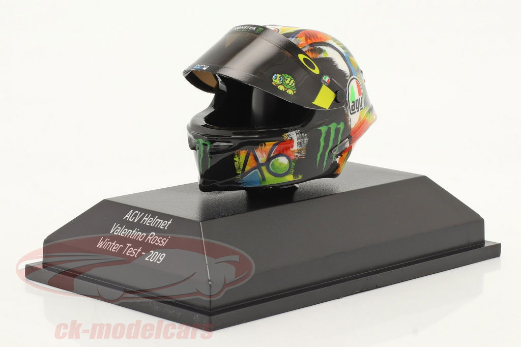 Minichamps 1:8 Valentino Rossi Winter Test MotoGP 2019 AGV