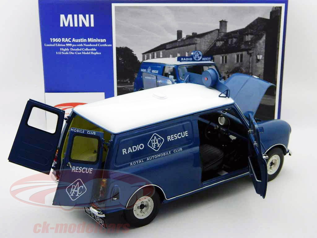 ミニカー SUN STAR 1/12 1960 RAC AUSTIN MINI VAN Sun Star Models 1:18 Mini Royal Automobile Club Austin