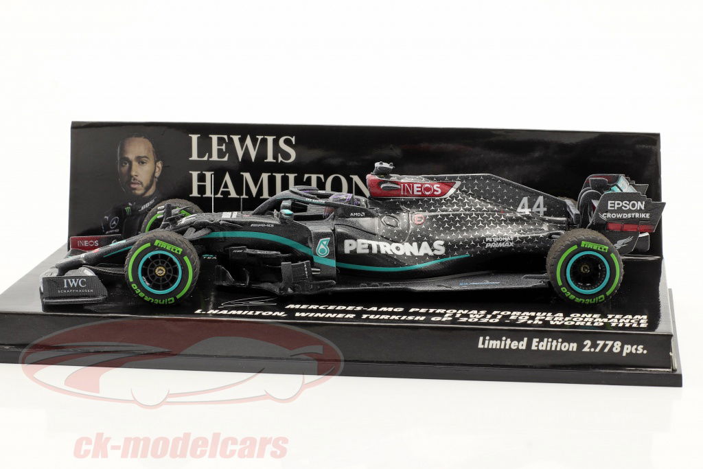 Minichamps 1:43 L. Hamilton Mercedes-AMG F1 W11 #44 Winner