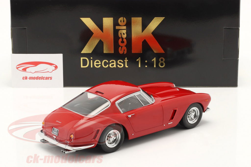 KK-Scale 1:18 Ferrari 250 GT SWB Passo Corto 1961 red