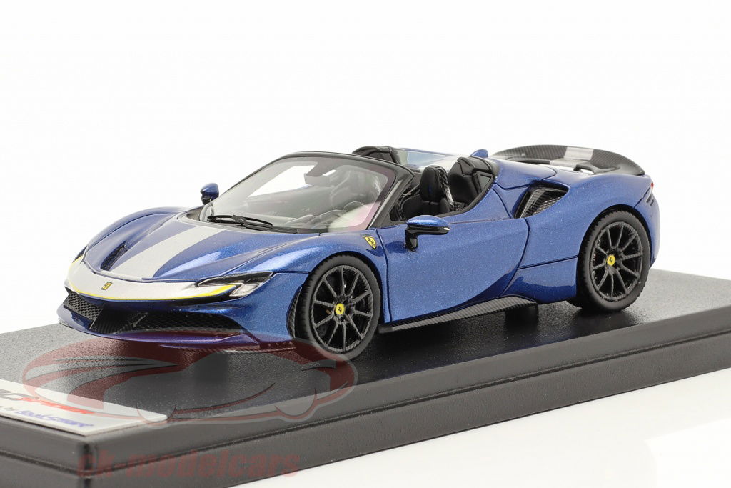 looksmart-1-43-ferrari-sf90-spider-ano-de-construccion-2021-azul-metalico-ls522b/