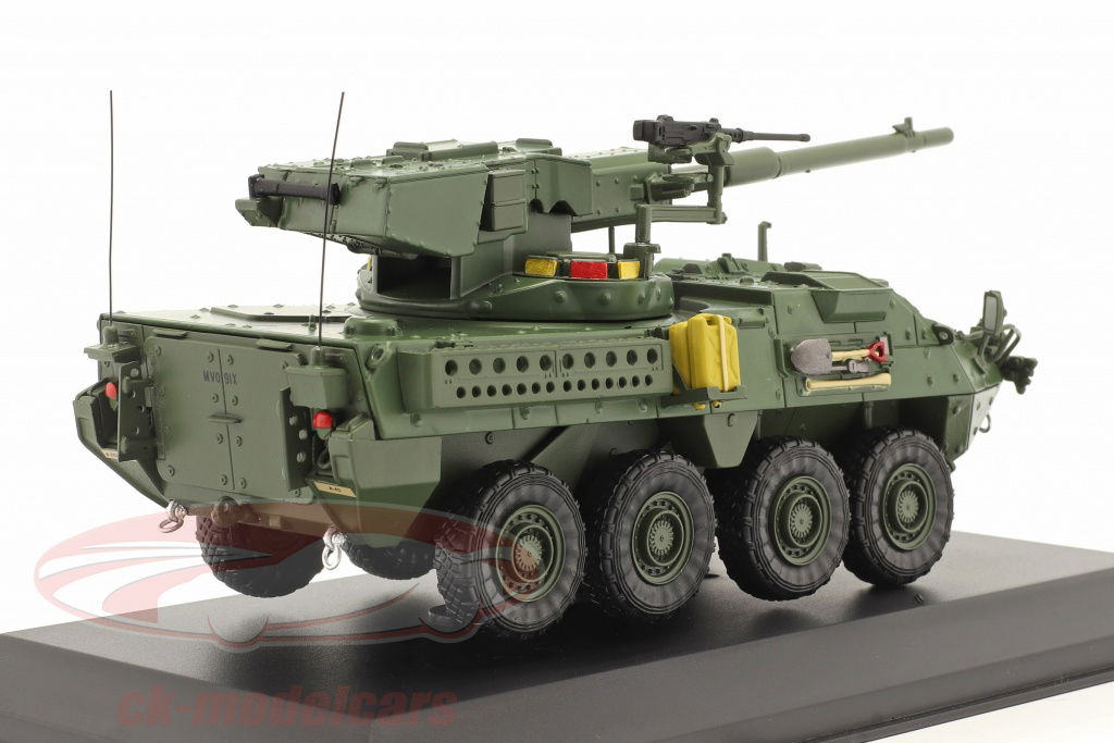 Solido 1:48 M1128 MGS Stryker tank Military vehicle green