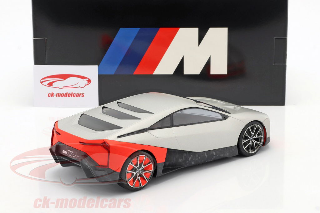 BMW Vision M Next 1/18スケールモデル BMW Vision M Next 2019 Silver / Black / Red 1/18 NZG 80435A072D8